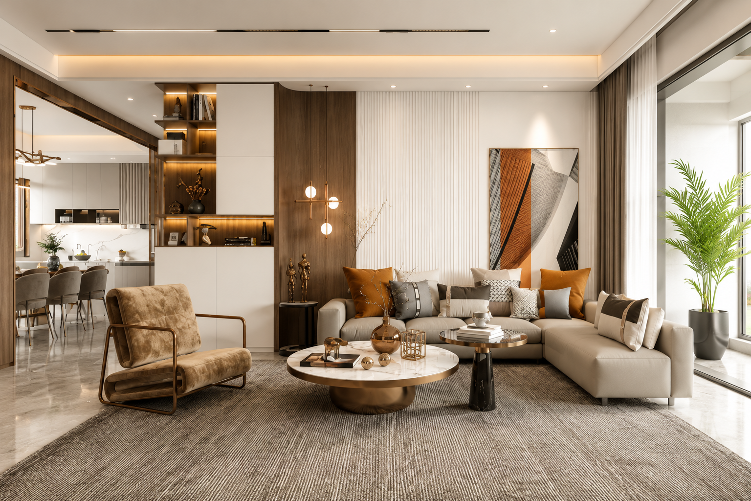 Luxury living room